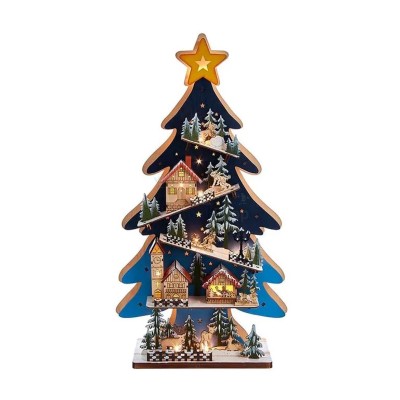 Деревянная ёлка 60 см - купить в Больших Атах